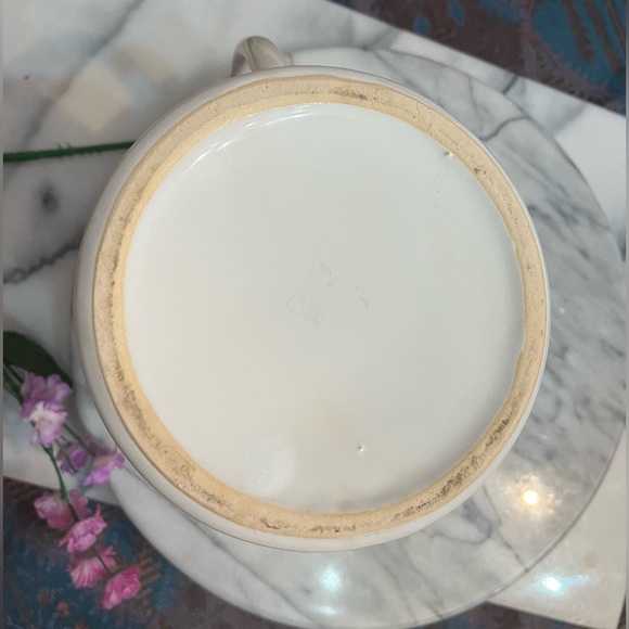 Pink Ceramic Art Pottery 7” Pitcher - Drip Glaze Finish - Picture 8 of 8